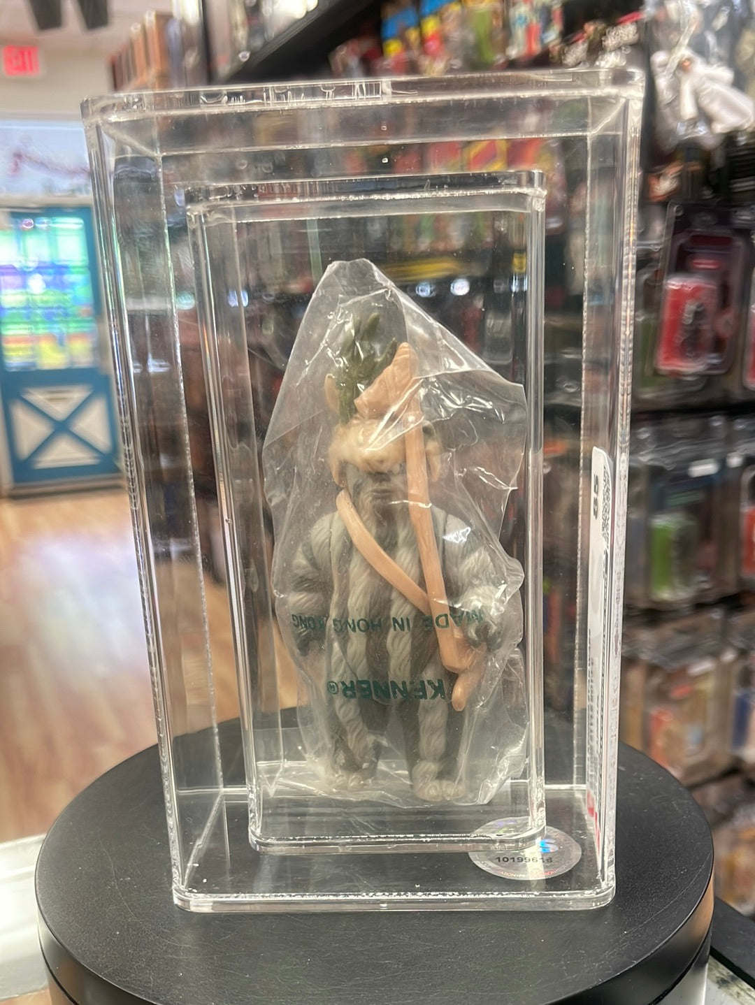 Bagged ROTJ Teebo No COO (Vintage Star Wars, Kenner) CAS Graded 85 product image 1, provided for visual reference and