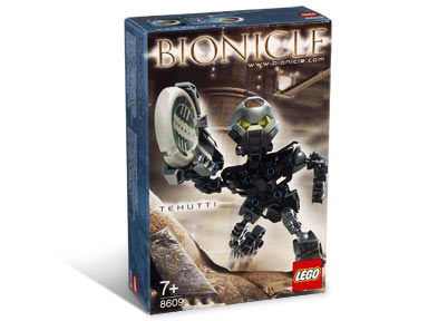 8609 BIONICLE Tehutti (Retired) (New Sealed) product image 1, provided for visual reference and product detail review