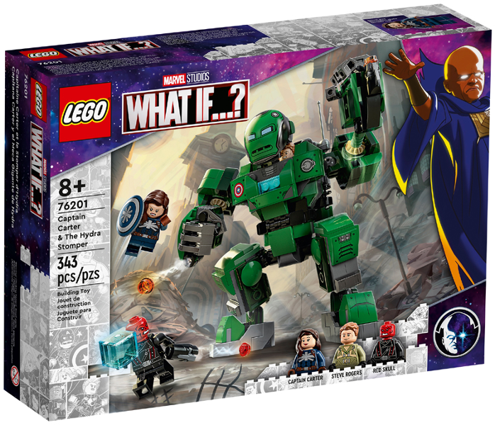 76201 Marvel Captain Carter & The Hydra Stomper (Retired) (New Sealed) product image 1, provided for visual reference and