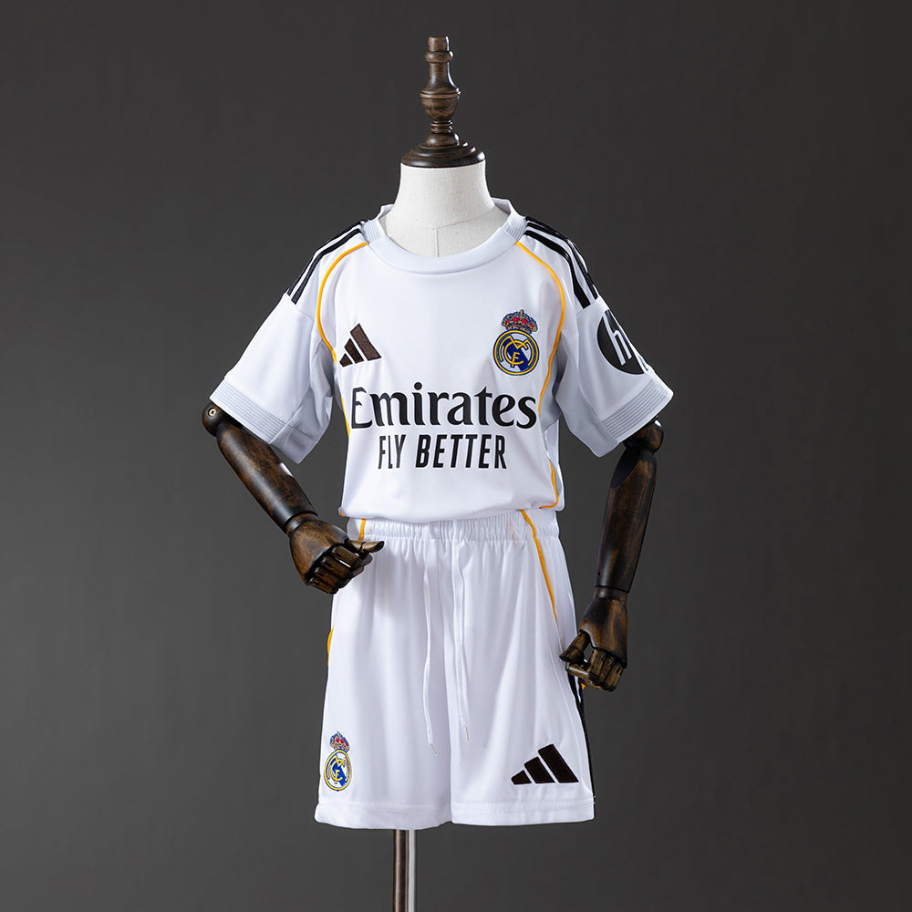Kids Real Madrid Jersey 25/26 Home Football Kit product image 1