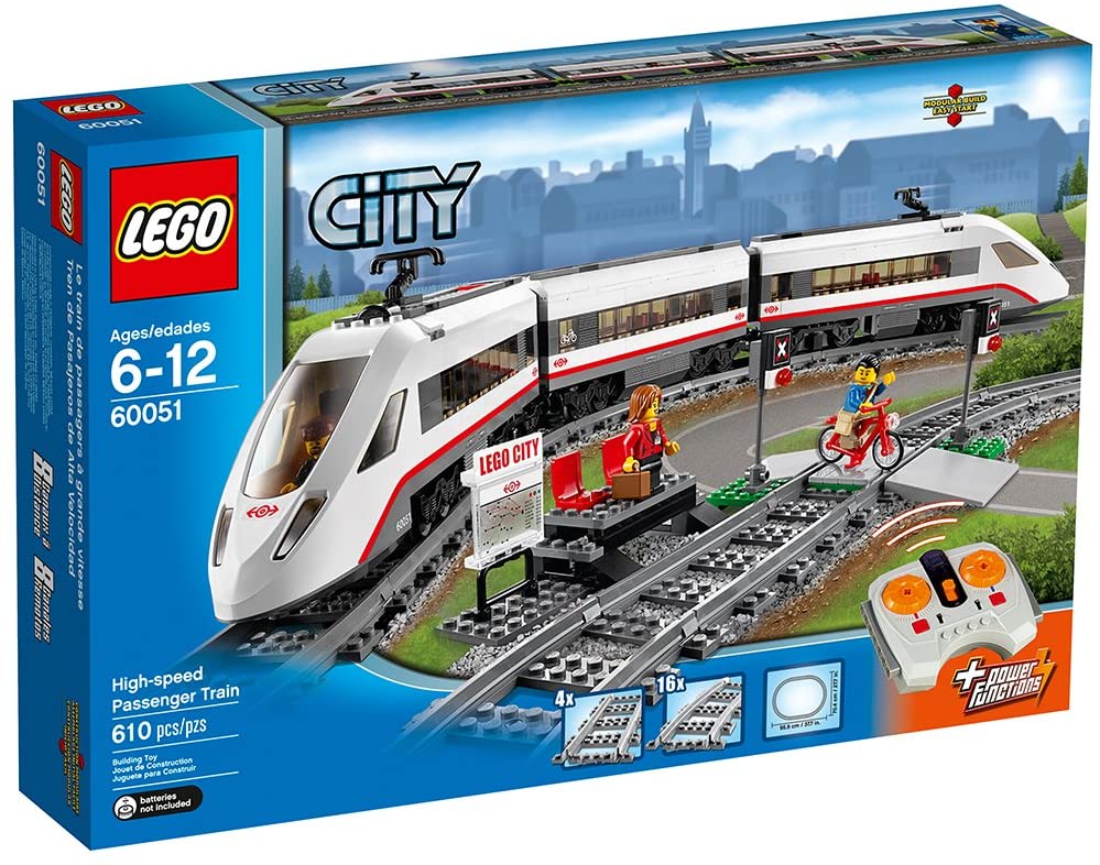 60051 High-Speed Passenger Train (Retired) (New Sealed) product image 1, provided for visual reference and product detail
