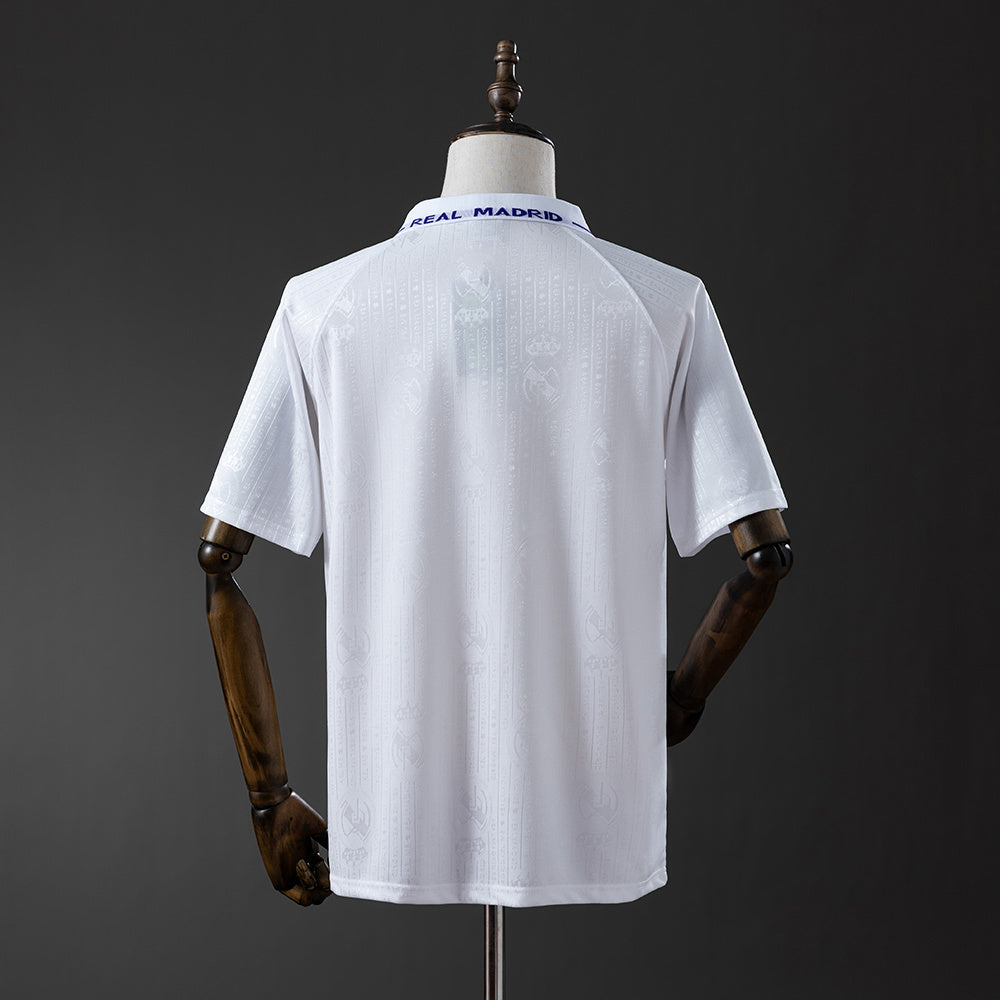Real Madrid Jersey 1996-97 Home Retro Football Kit product image 2