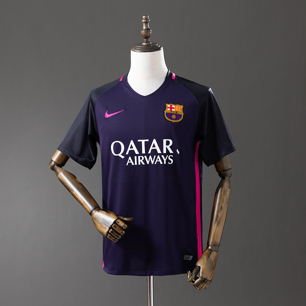 Barcelona Jersey 2016/17 Away Retro Football Kit product image 1