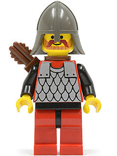 CAS163a Scale Mail - Red with Black Arms product image 1, provided for visual reference and product detail review