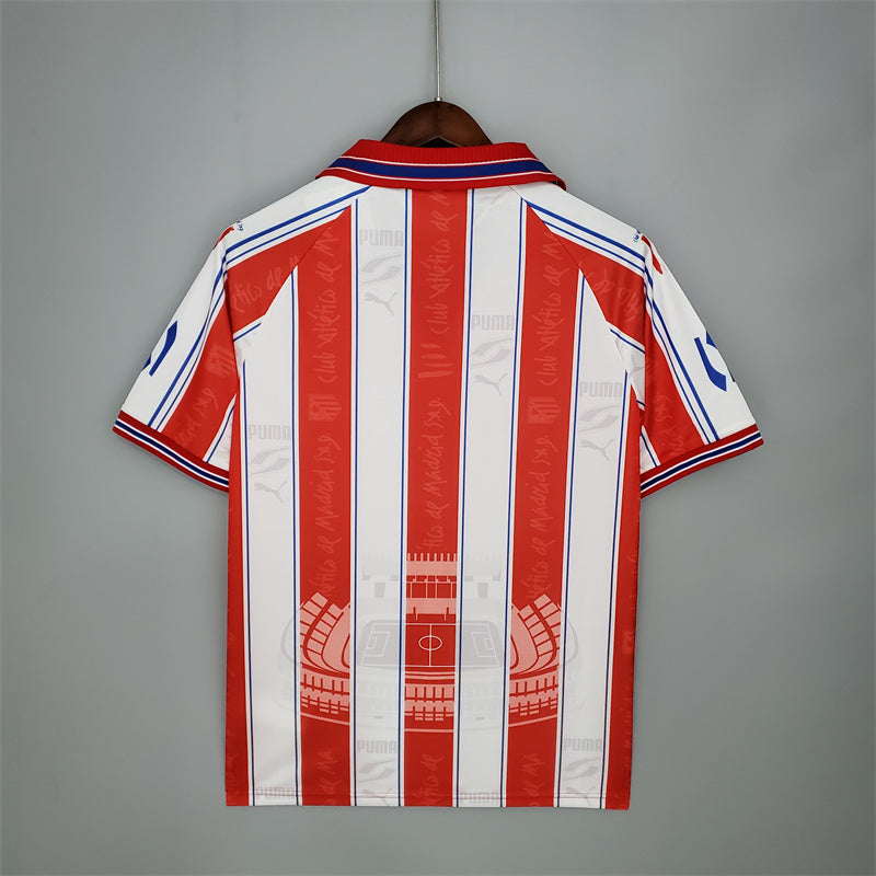 Atletico Madrid Jersey Home kit 1996/97 Retro Football Team product image 7