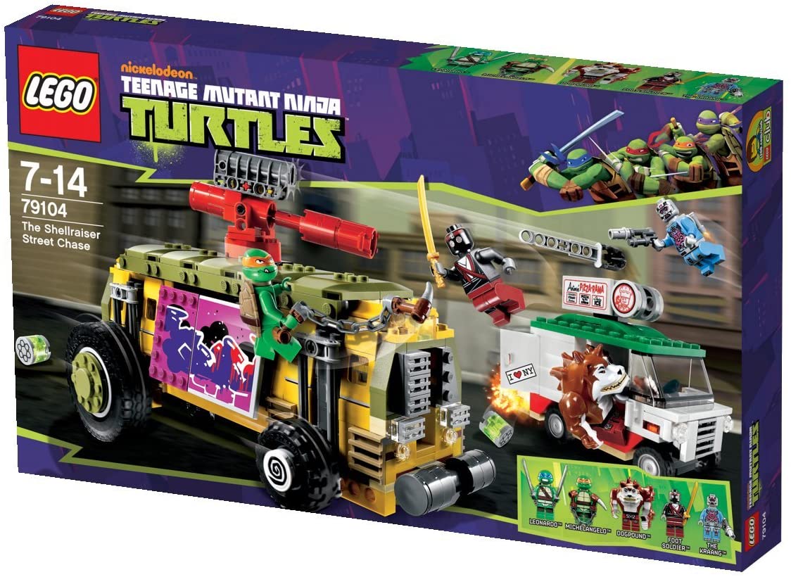 79104 The Shellraiser Street Chase (New Sealed) (Retired) product image 1, provided for visual reference and product detail