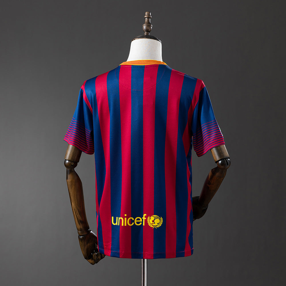 Barcelona Jersey 2013/14 Home Retro Football Kit product image 2