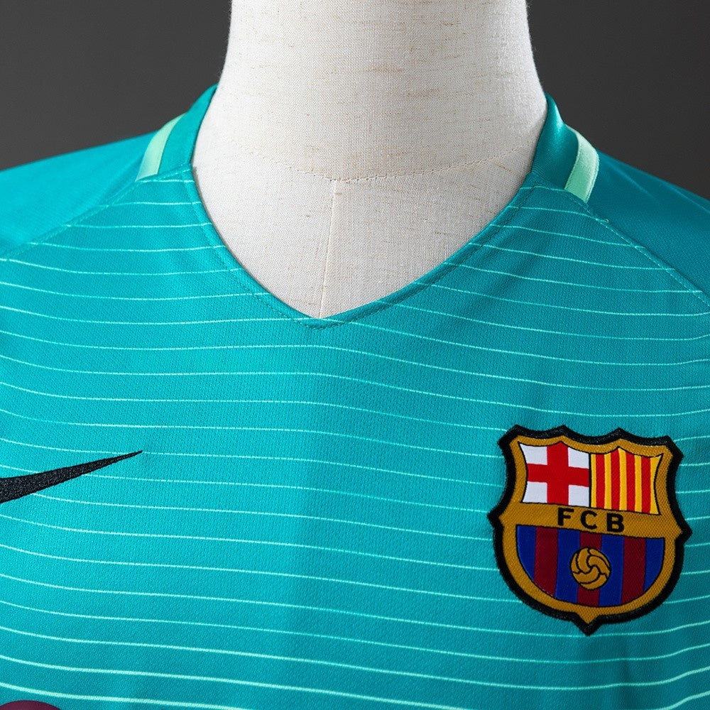 Barcelona Jersey 2016/17 Third Retro Football Kit product image 8