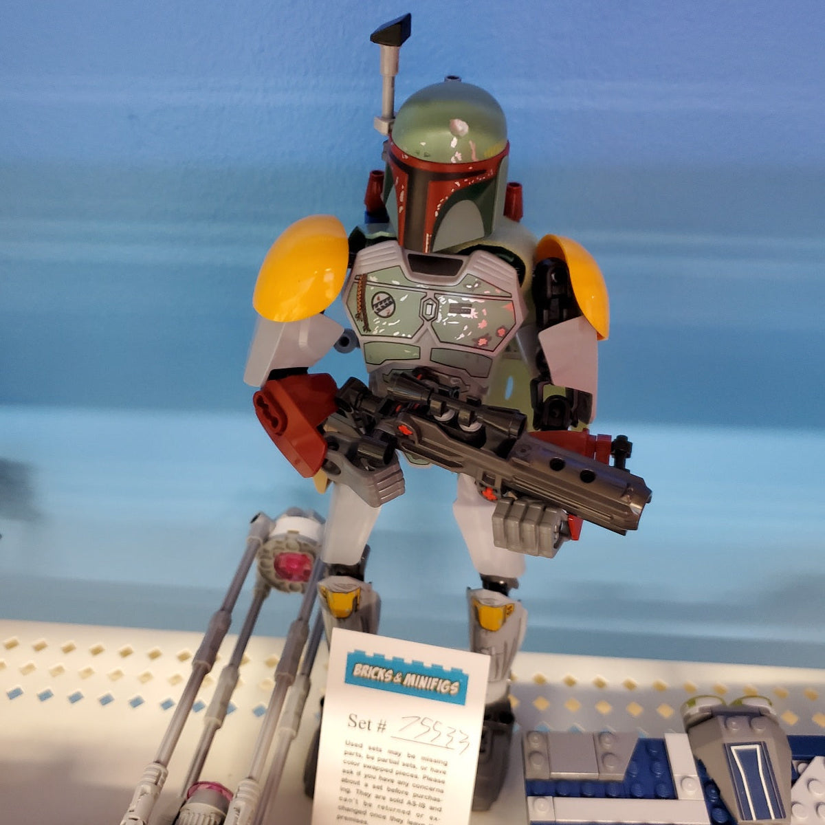 75533 Boba Fett Buildable Figure (Previously Owned) (Retired) product image 1, provided for visual reference and product