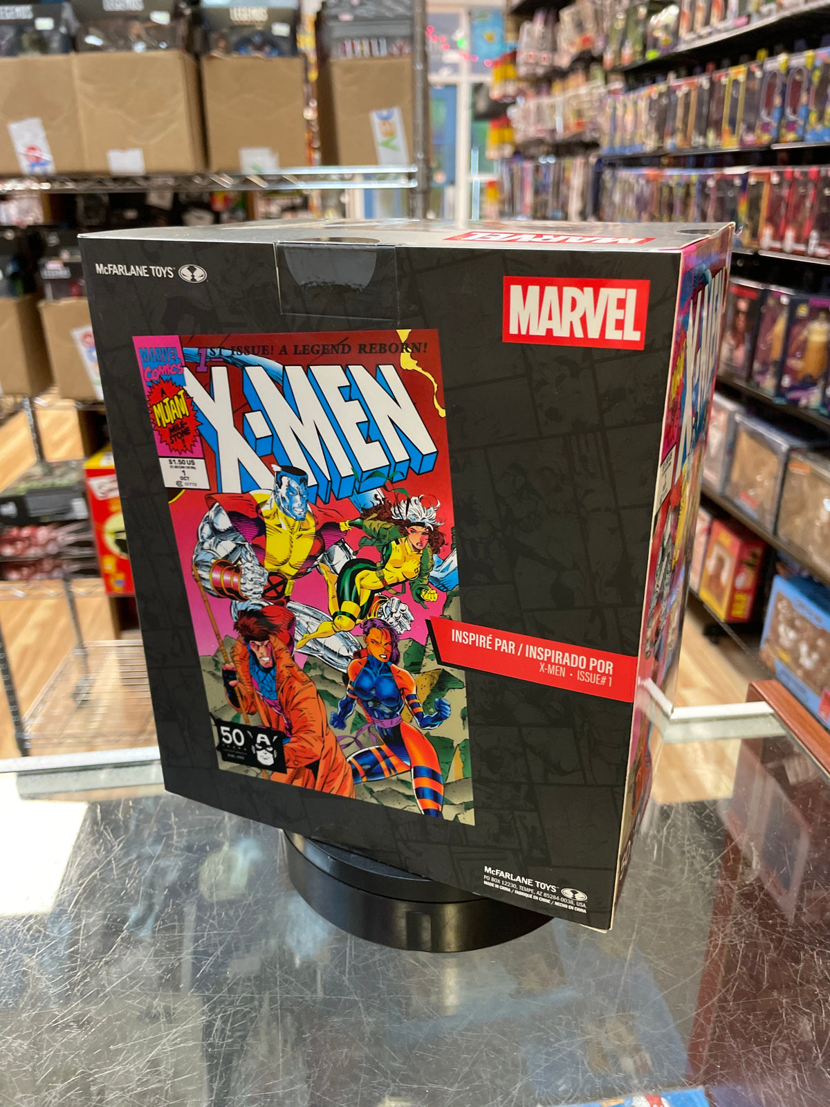 Colossus Statue -Platinum- (Marvel, McFarlane) **SEALED** product image 3, provided for visual reference and product detail