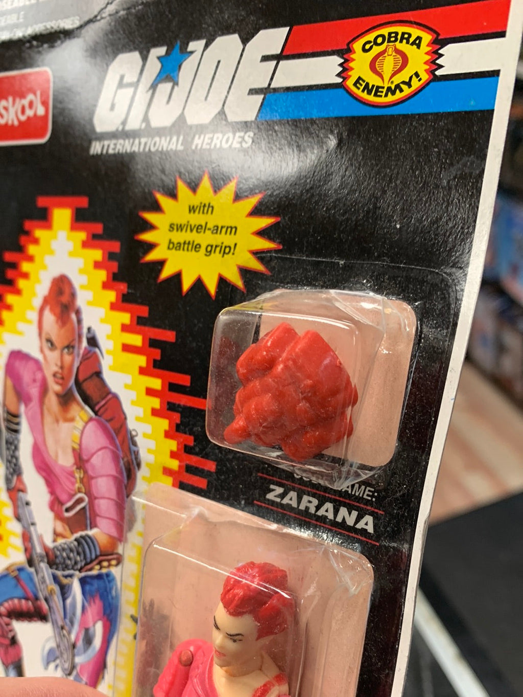 Zarana (Vintage GI Joe, FunSkool India) Sealed product image 10, provided for visual reference and product detail review