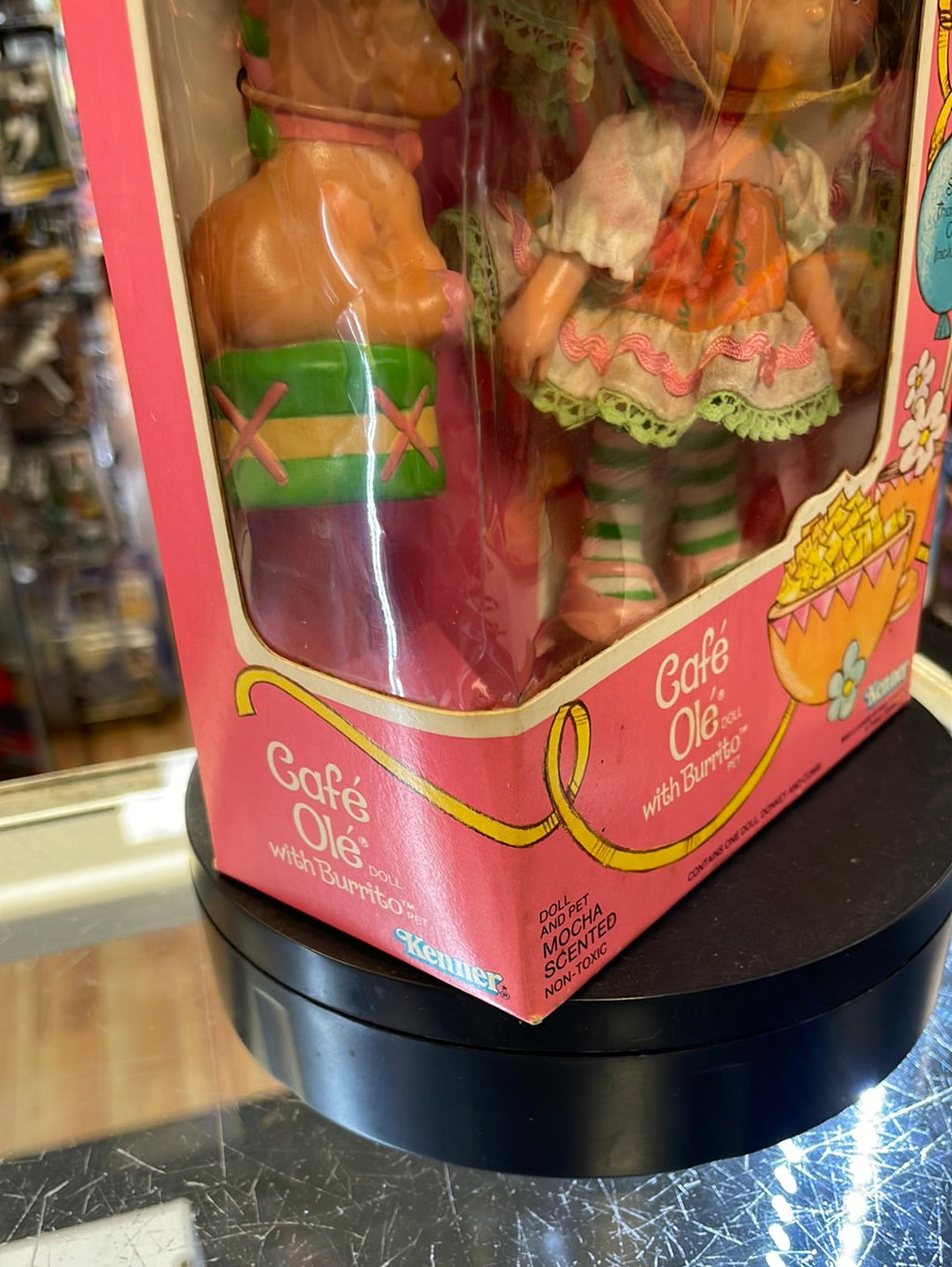 Cafe Ole with Burrito (Vintage Strawberry Shortcake Party Pleaser, Kenner) Sealed product image 7, provided for visual