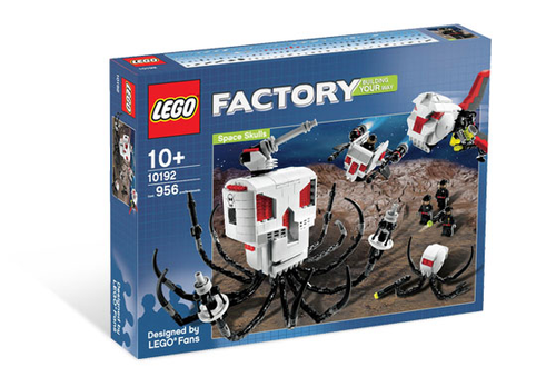 10192 Factory Space Skulls (Retired) (Certified Complete) product image 1, provided for visual reference and product detail