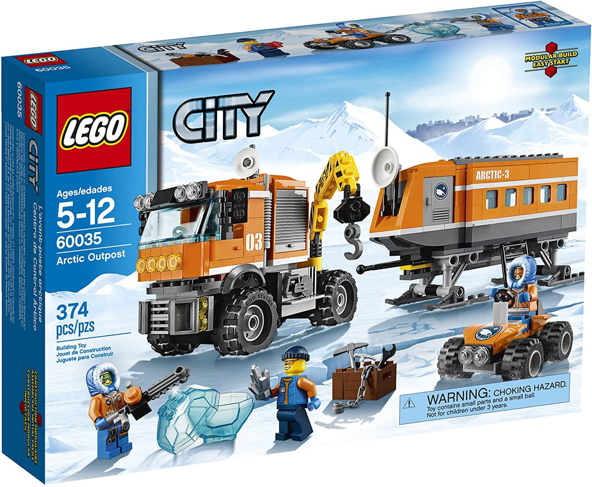 60035 Arctic Outpost (Retired) (New Sealed) product image 1, provided for visual reference and product detail review
