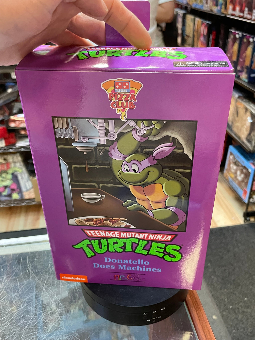 Pizza Club Donatello (Neca, TMNT) **SEALED** product image 4, provided for visual reference and product detail review