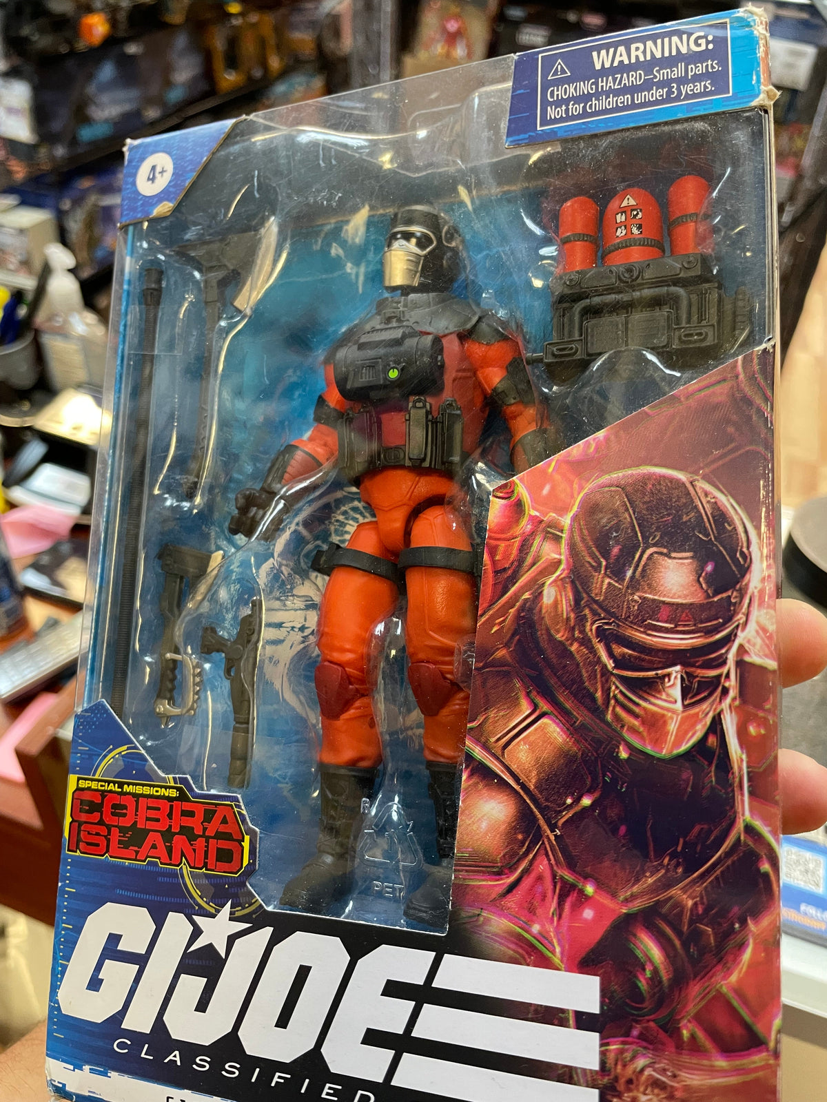 Barbecue Kelly #32 (GI Joe Classifieds, Hasbro) **SEALED** product image 5, provided for visual reference and product detail