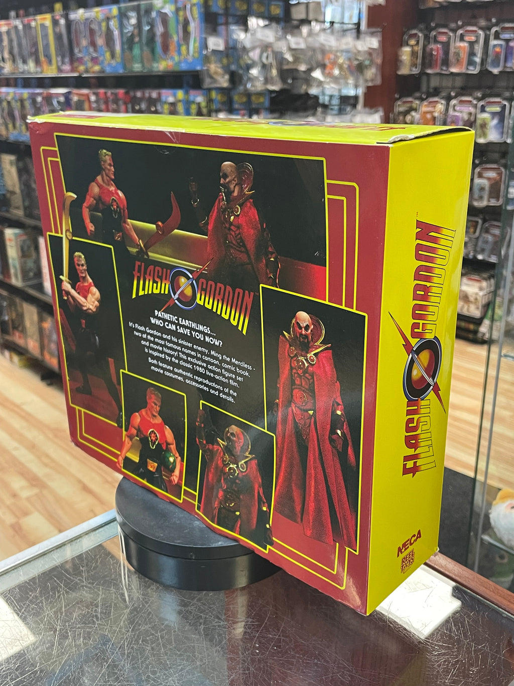 Flash Gordon & Ming of Merciless (Flash Gordon, Neca) **SEALED** product image 12, provided for visual reference and product