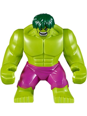 SH371 Hulk - Dark Green Hair and Magenta Pants product image 1, provided for visual reference and product detail review