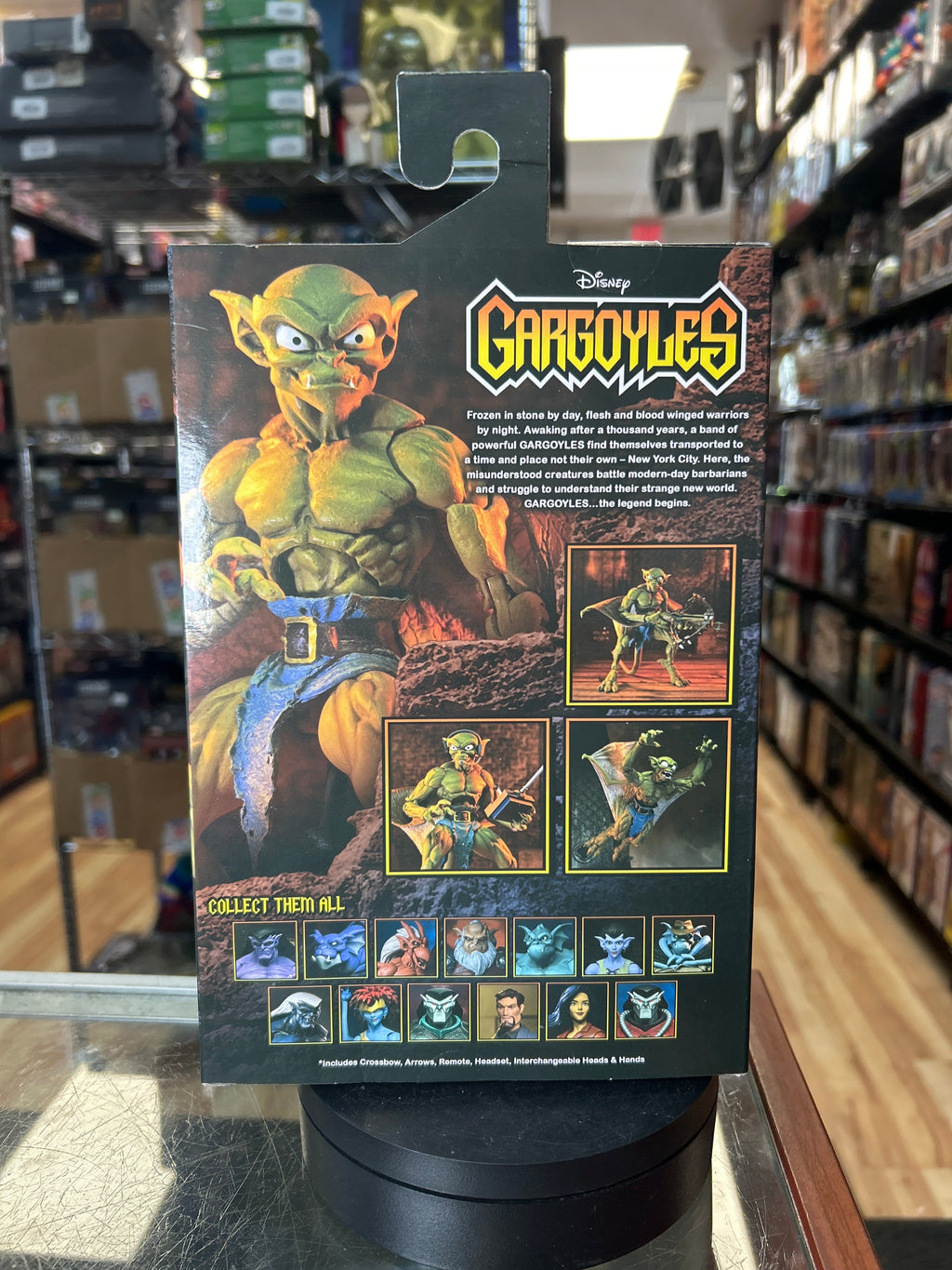 Lexington Ultimate (Gargoyles, NECA) **SEALED** product image 5, provided for visual reference and product detail review
