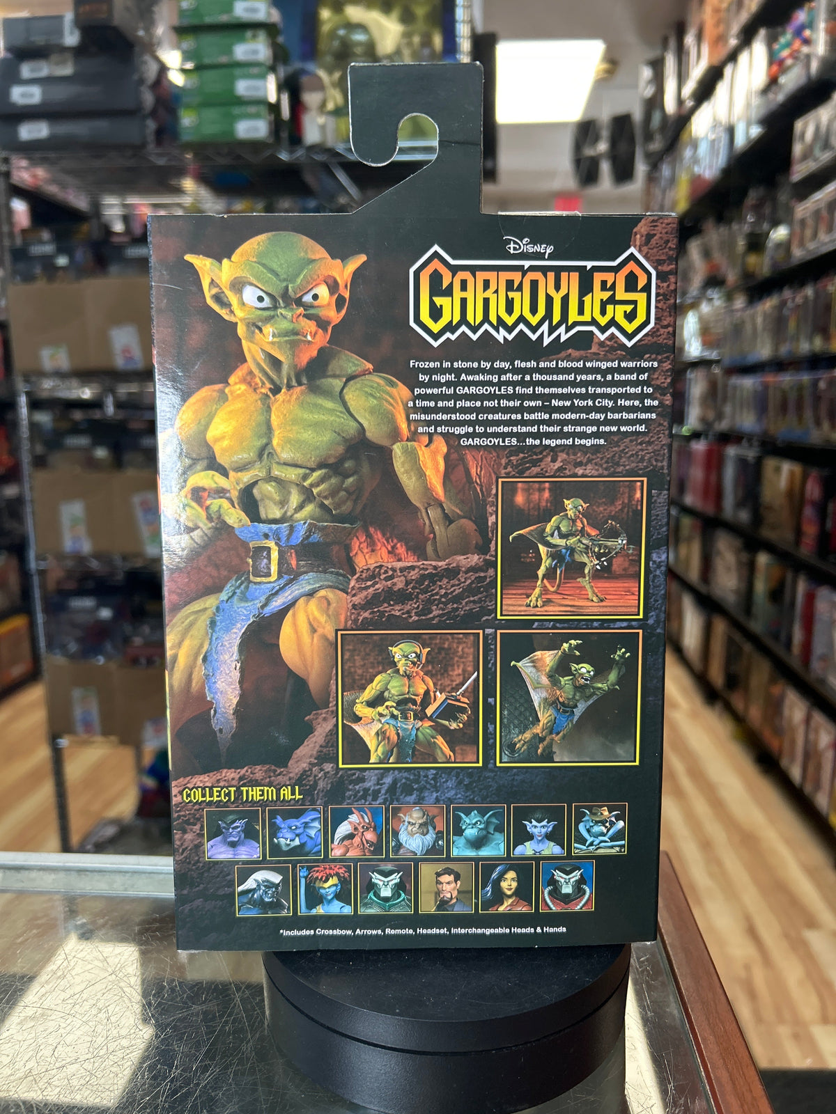 Lexington Ultimate (Gargoyles, NECA) **SEALED** product image 5, provided for visual reference and product detail review