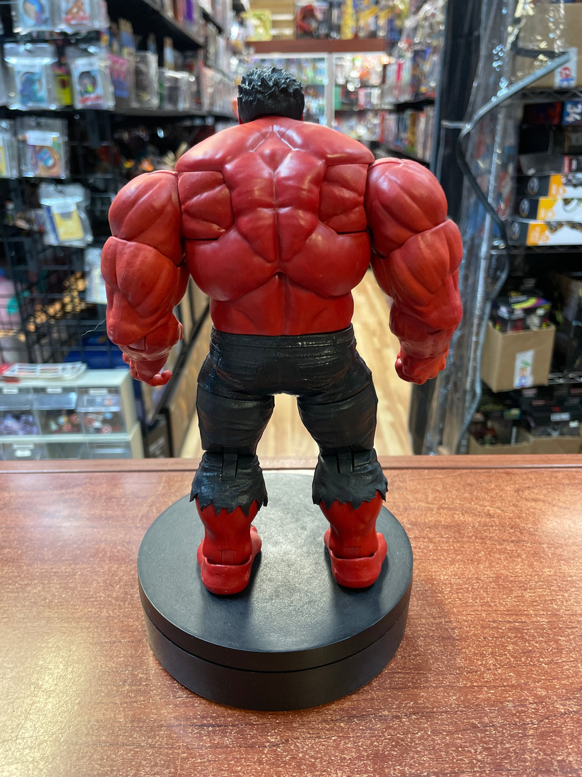 Red Hulk -DELUXE- (Marvel Legends, Hasbro) product image 2, provided for visual reference and product detail review