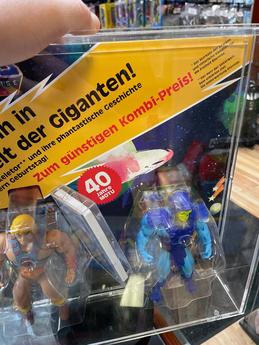 2022 Con Exclusive Dopplepack He-Man & Skeletor 2 Pack (Masters Of The Universe, Mattel) SEALED product image 5, provided