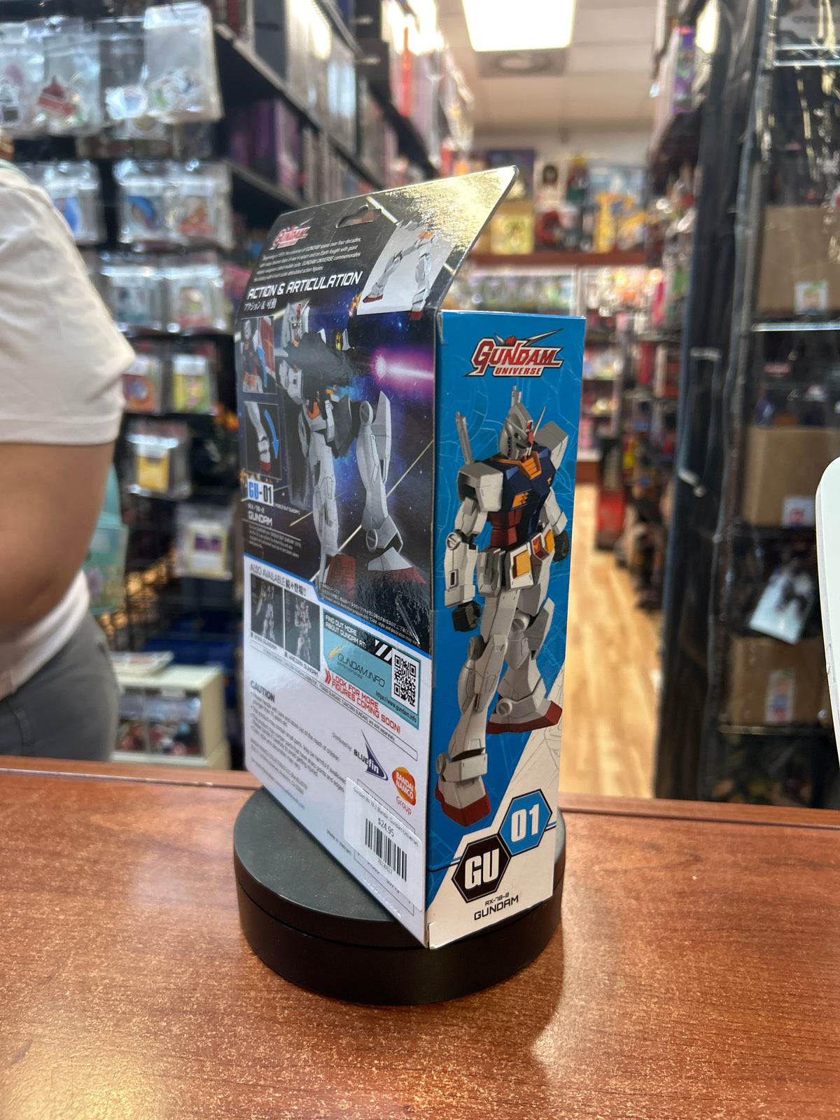 Gundam RX-78-2 (Bandai, Gundam Universe) **SEALED** product image 3, provided for visual reference and product detail review