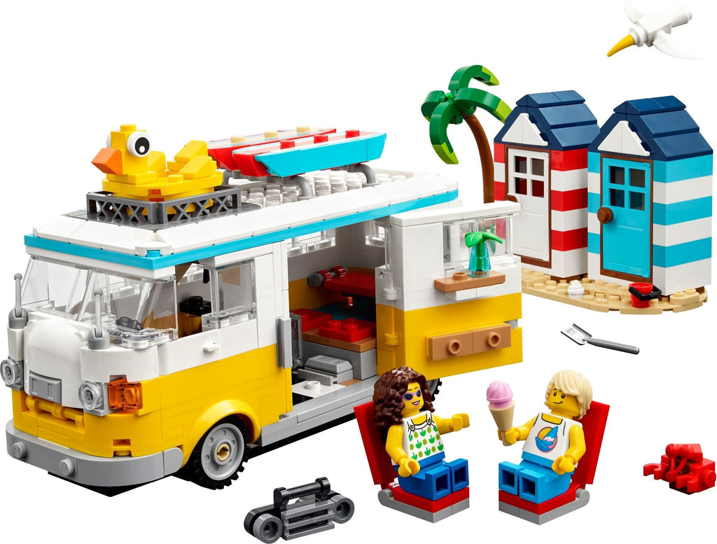 31138 LEGO Creator: Beach Camper Van (Retired) (New Sealed) product image 2, provided for visual reference and product