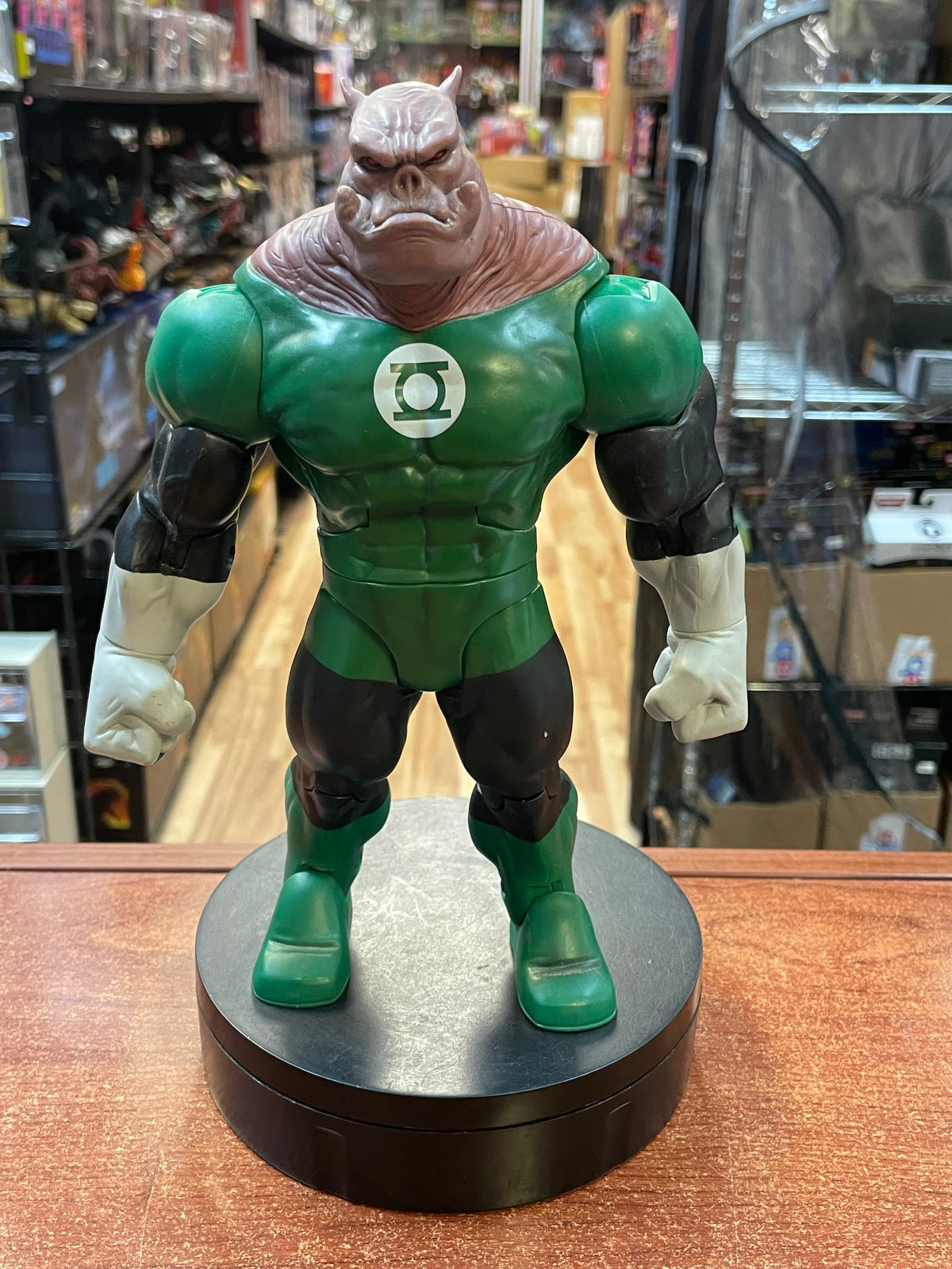 Kilowog Collect & Connect DCUC Wave 11 BAF (DC Universe Classics, Mattel) COMPLETE product image 1, provided for visual