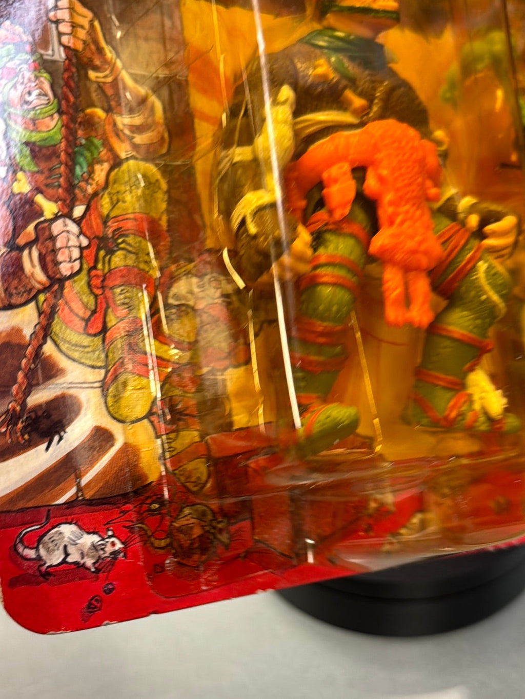 Rat King 19 Back 0121 (Vintage TMNT Ninja Turtles, Playmates) Sealed product image 7, provided for visual reference and