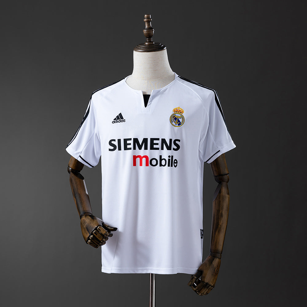 Real Madrid Jersey 2003-04 Home Retro Football Kit product image 1