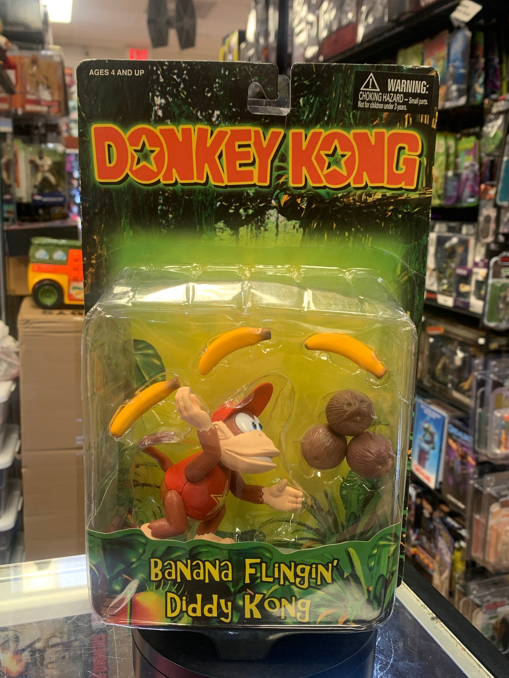 Banana Flingin Diddy Kong (Donkey Kong, Nintendo) product image 1, provided for visual reference and product detail review