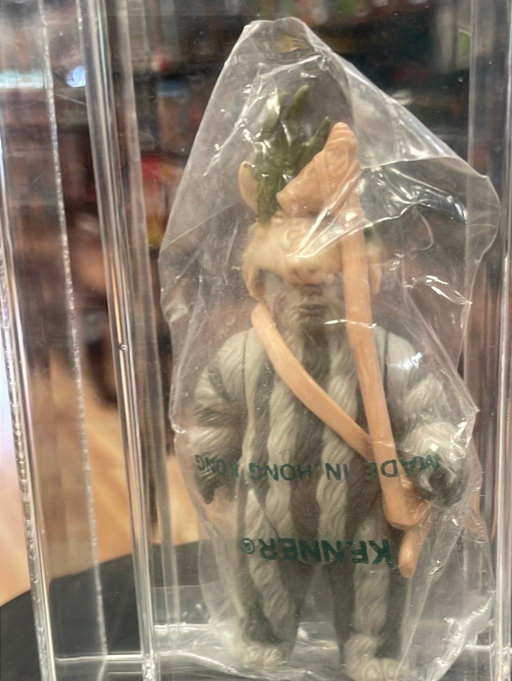 Bagged ROTJ Teebo No COO (Vintage Star Wars, Kenner) CAS Graded 85 product image 4, provided for visual reference and