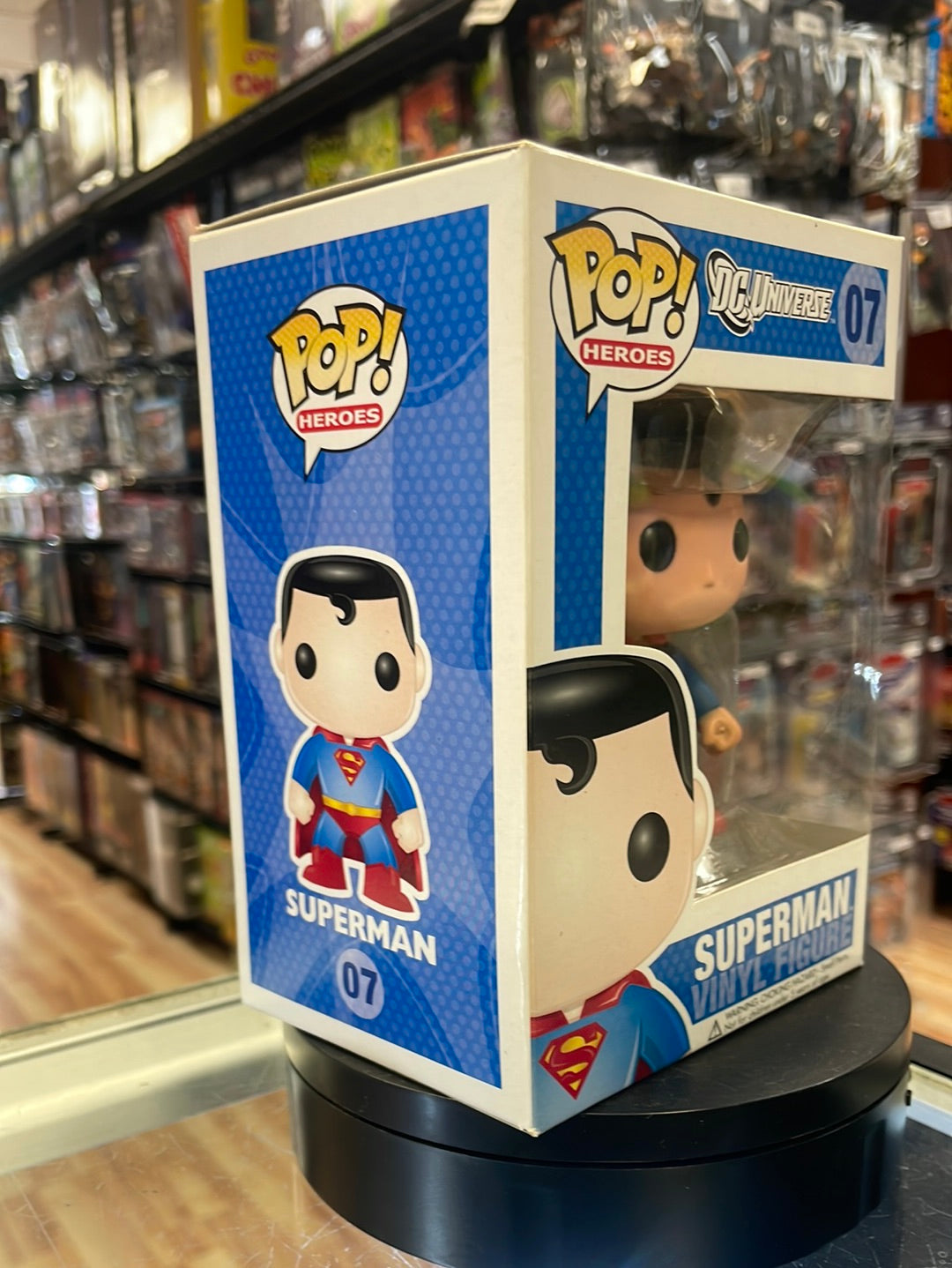 Superman 07 Large Font (Funko Pop! DC Universe) product image 5, provided for visual reference and product detail review