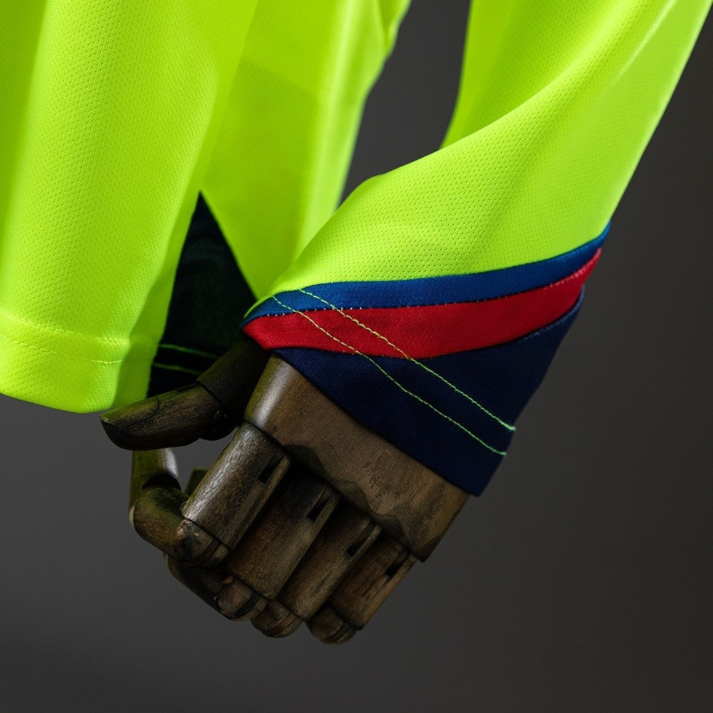 Barcelona Jersey 2005-06 Away Retro Football Kit Long product image 3