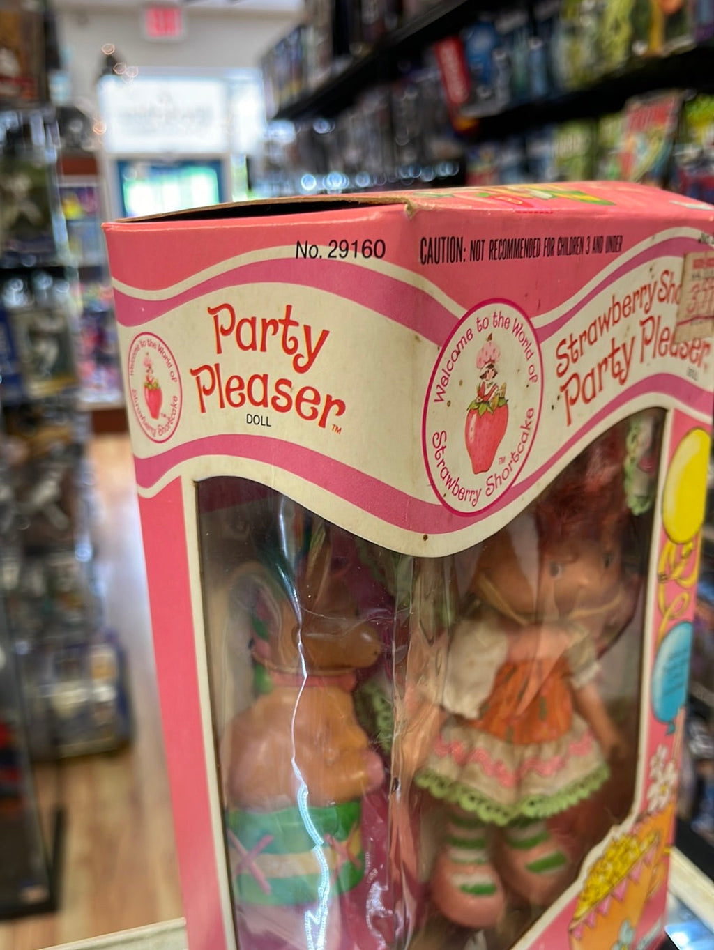 Cafe Ole with Burrito (Vintage Strawberry Shortcake Party Pleaser, Kenner) Sealed product image 6, provided for visual