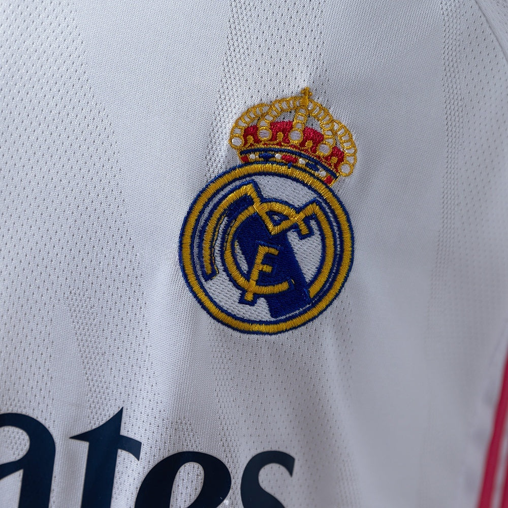 Real Madrid Home Jersey 2020-21 Retro Football Kit Soccer product image 6
