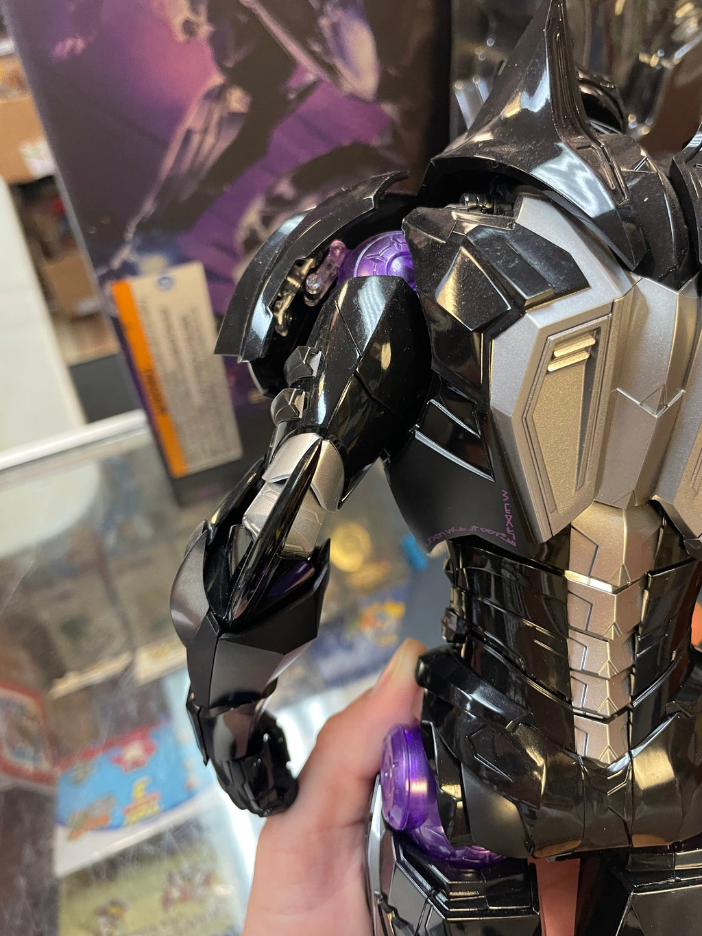 Black Panther Die-Cast AC05-D55 1/6 Scale Marvel Avengers MechStrike, Hot Toys) COMPLETE product image 10, provided for
