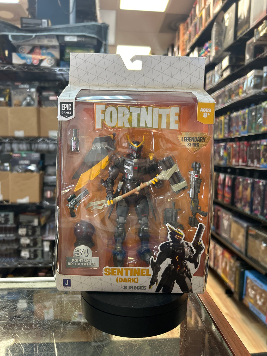 Dark Sentinel -Legendary- (Fortnite, Jazwares) **SEALED** product image 1, provided for visual reference and product detail