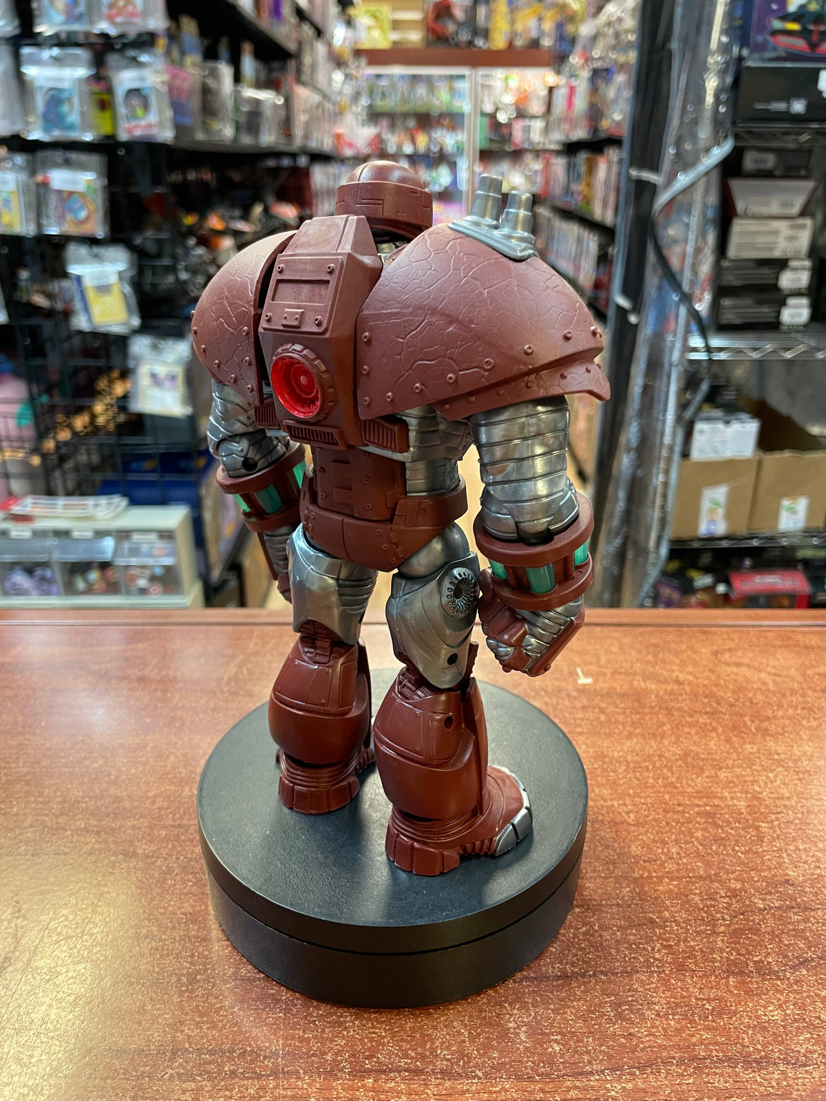 Crimson Dynamo -BAF- (Marvel Legends, Hasbro) **COMPLETE** product image 3, provided for visual reference and product detail