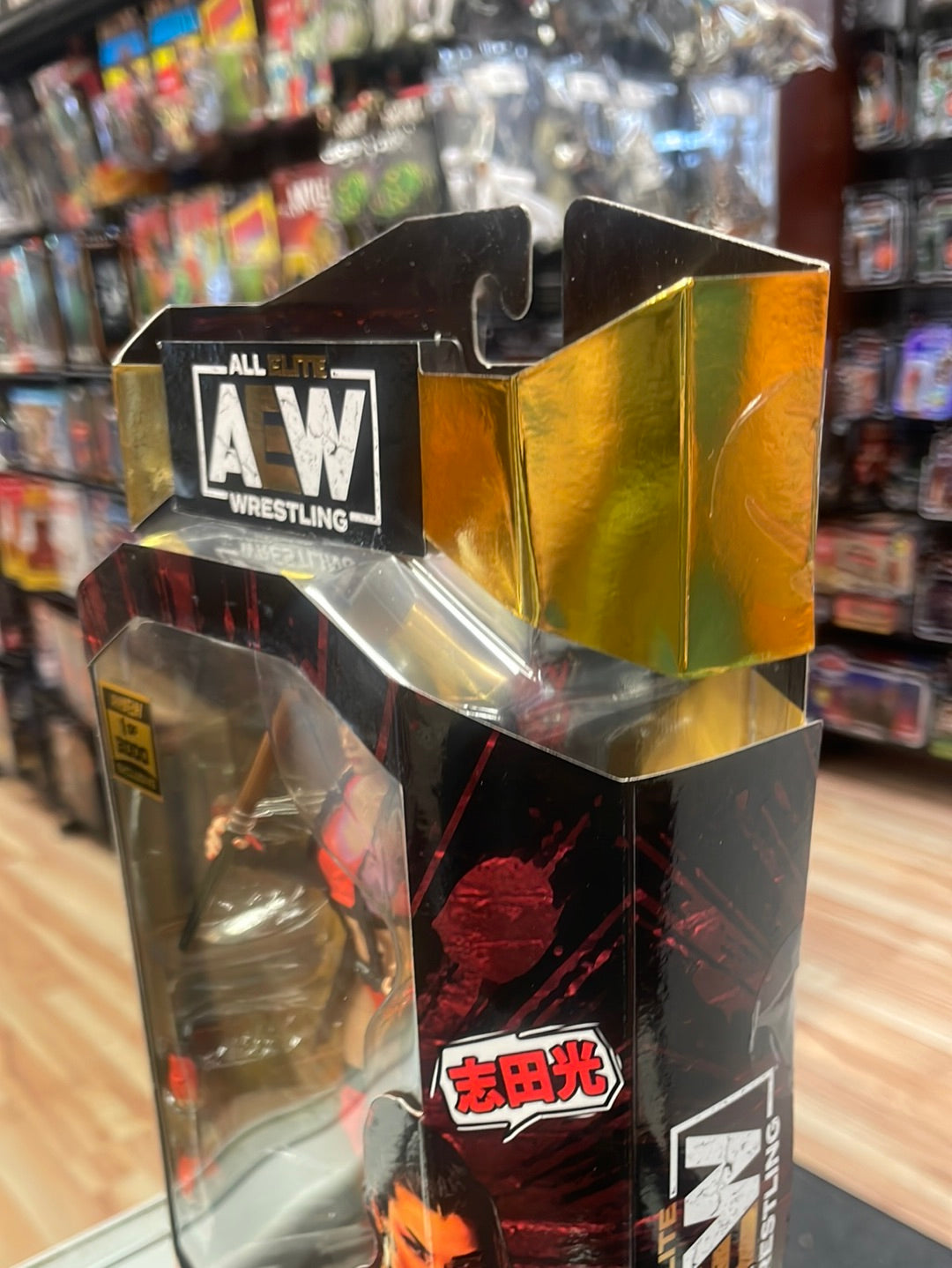 Shida Chase 1 of 3000 (Jazwares, AEW All Elite Wrestling) product image 11, provided for visual reference and product detail