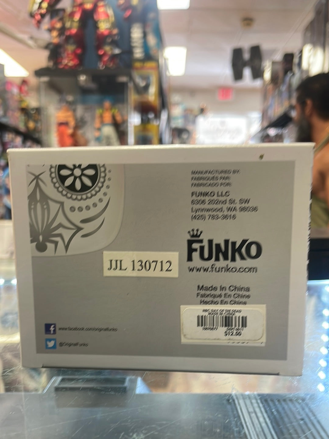 Day of the Dead Jack Skellington Large GITD 69 (Funko Pop! Disney NBC) product image 16, provided for visual reference and