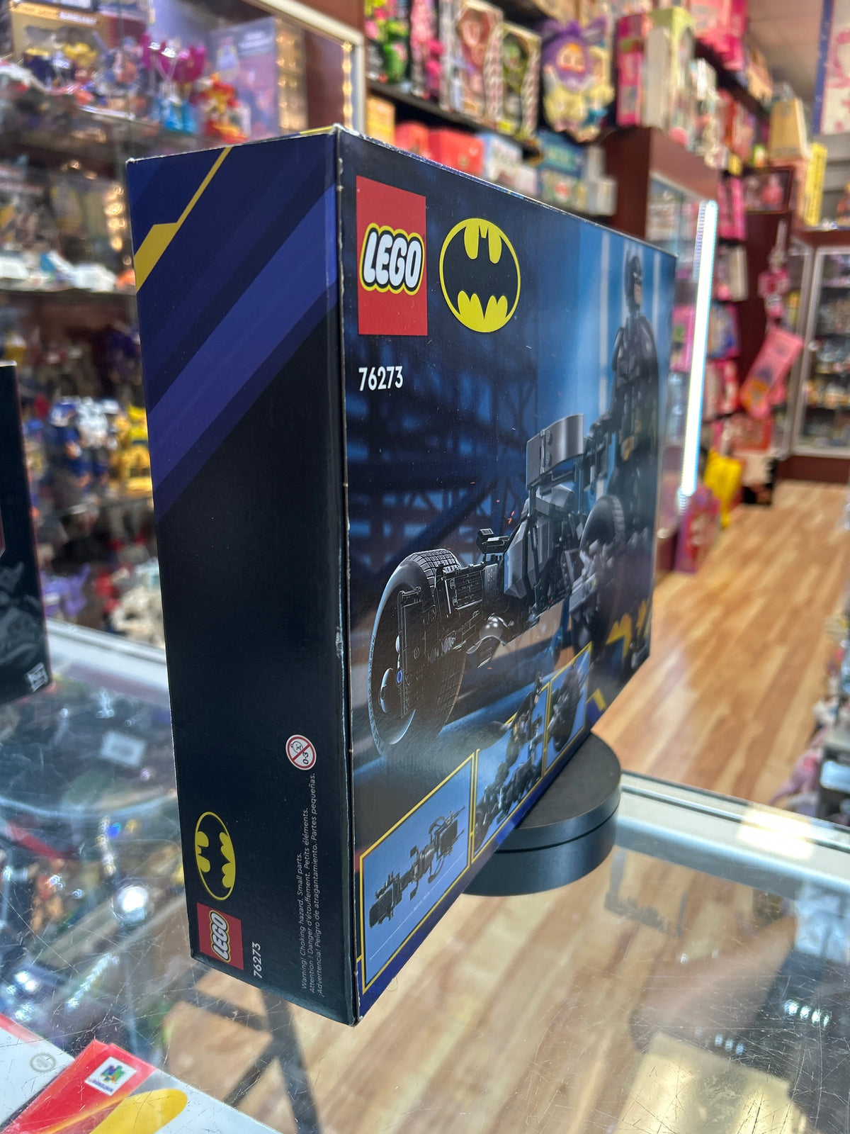 Batman Construction Figure with Bike #76273 (Lego, Batman) **SEALED** product image 5, provided for visual reference and