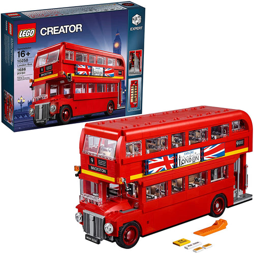 10258 London Bus product image 1, provided for visual reference and product detail review