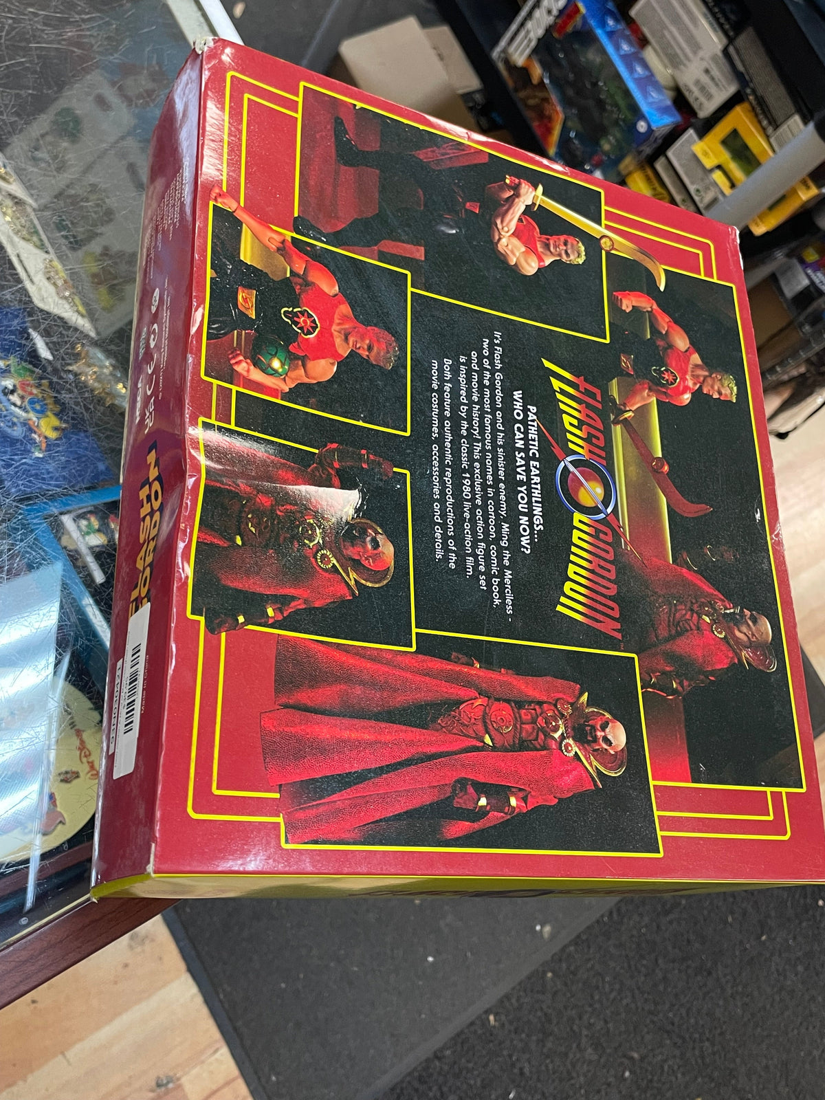 Flash Gordon & Ming of Merciless (Flash Gordon, Neca) **SEALED** product image 15, provided for visual reference and product
