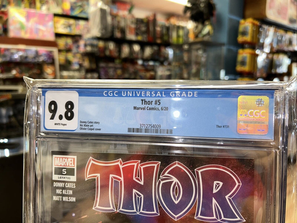 Thor #5 (CGC 9.8 WHITE, Marvel Comics) Thor #731 Lost In The Black Winter product image 5, provided for visual reference and