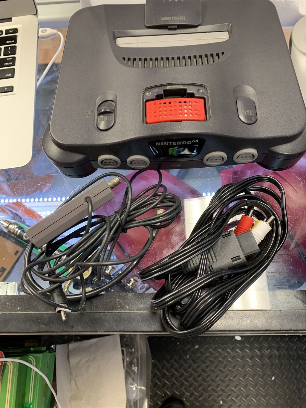 Nintendo N64 System Complete In Box (Tested, Clean) product image 2, provided for visual reference and product detail review