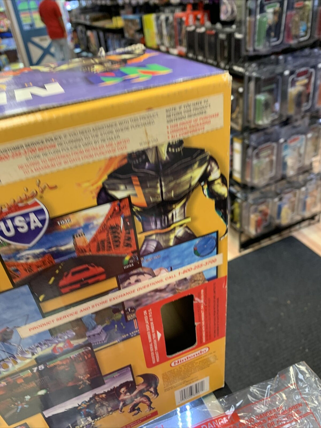 Nintendo N64 System Complete In Box (Tested, Clean) product image 19, provided for visual reference and product detail review