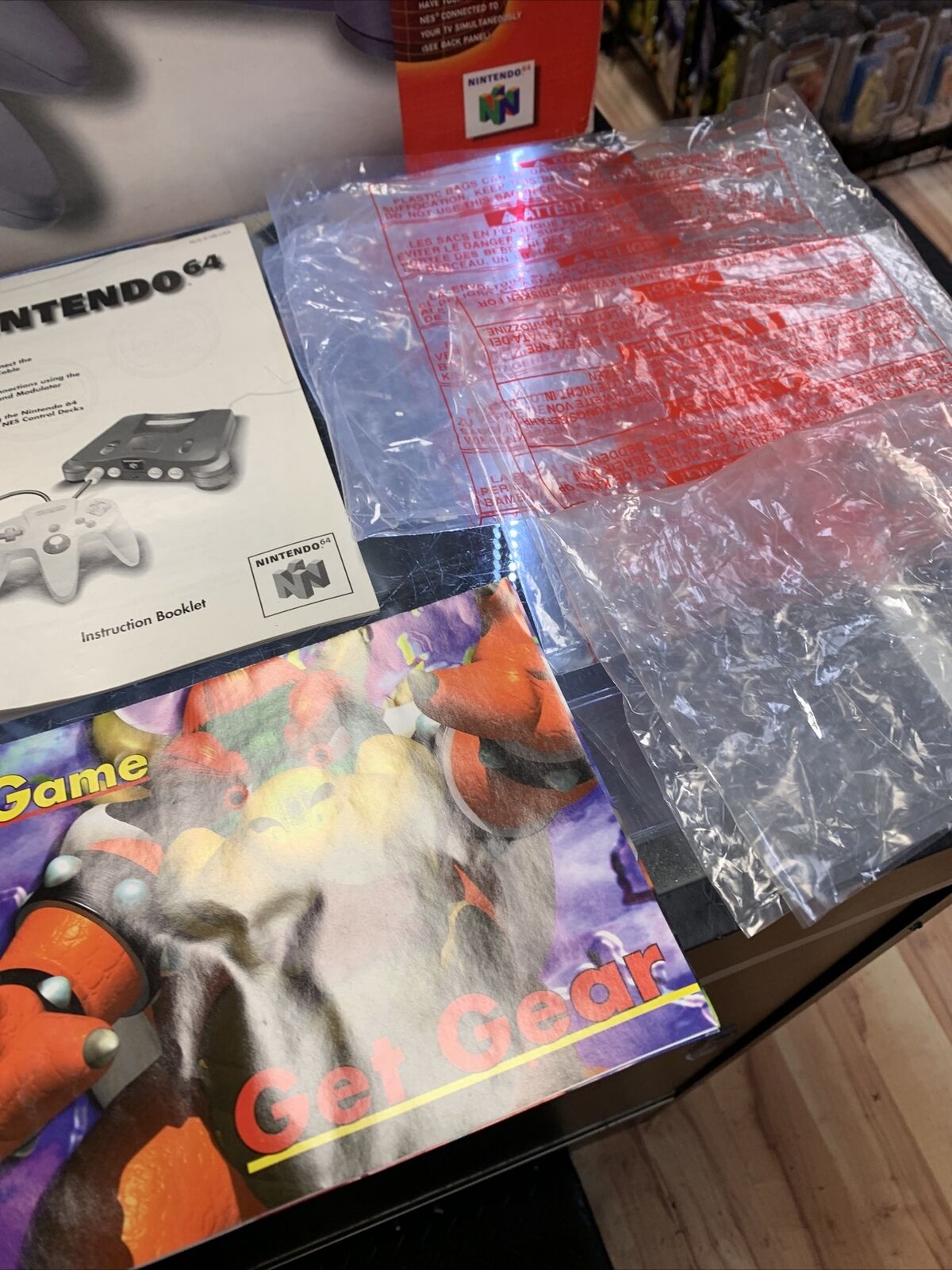 Nintendo N64 System Complete In Box (Tested, Clean) product image 8, provided for visual reference and product detail review