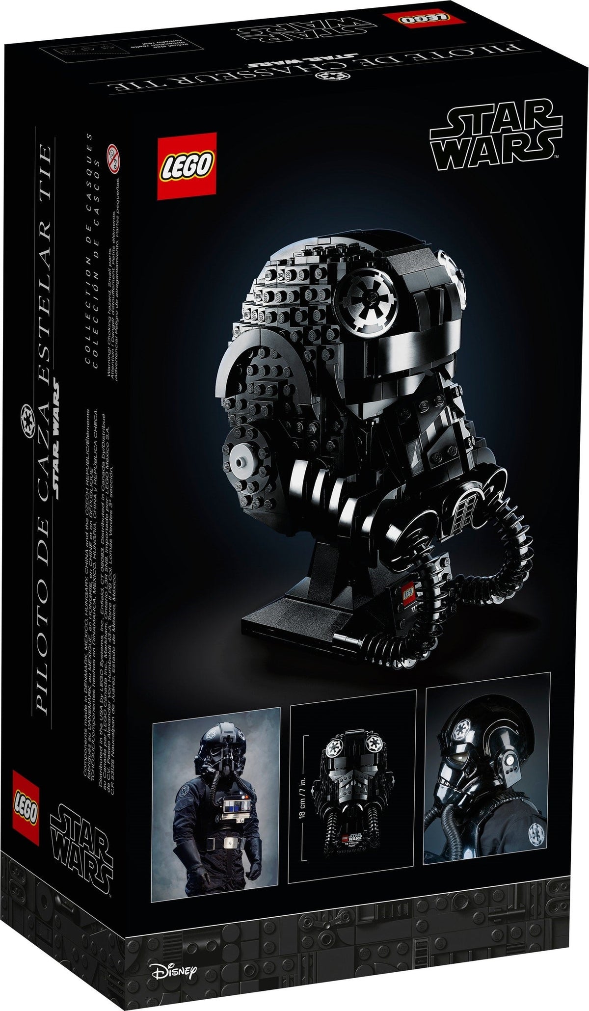 75274 LEGO Star Wars Tie Fighter Pilot (Retired) (New Sealed) product image 3, provided for visual reference and product